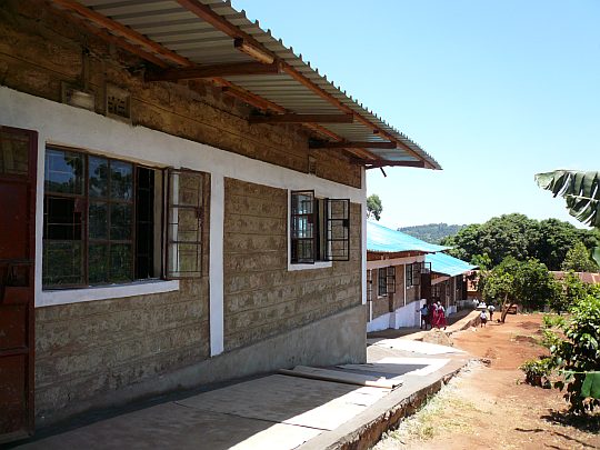 Neues Schulgebäude in Kangundo